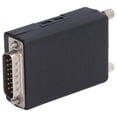 thumbnail image 3 of DB15 Connector, Solderless  Conductivity PP Shell D-SUB Male Terminal Adapter With 2mm Screw Hole For Communication, 3 of 8