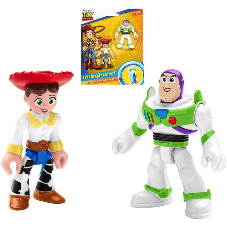Buzz Lightyear Jessie Toy Story Imaginext Figures 2 5 - Walmart.com
