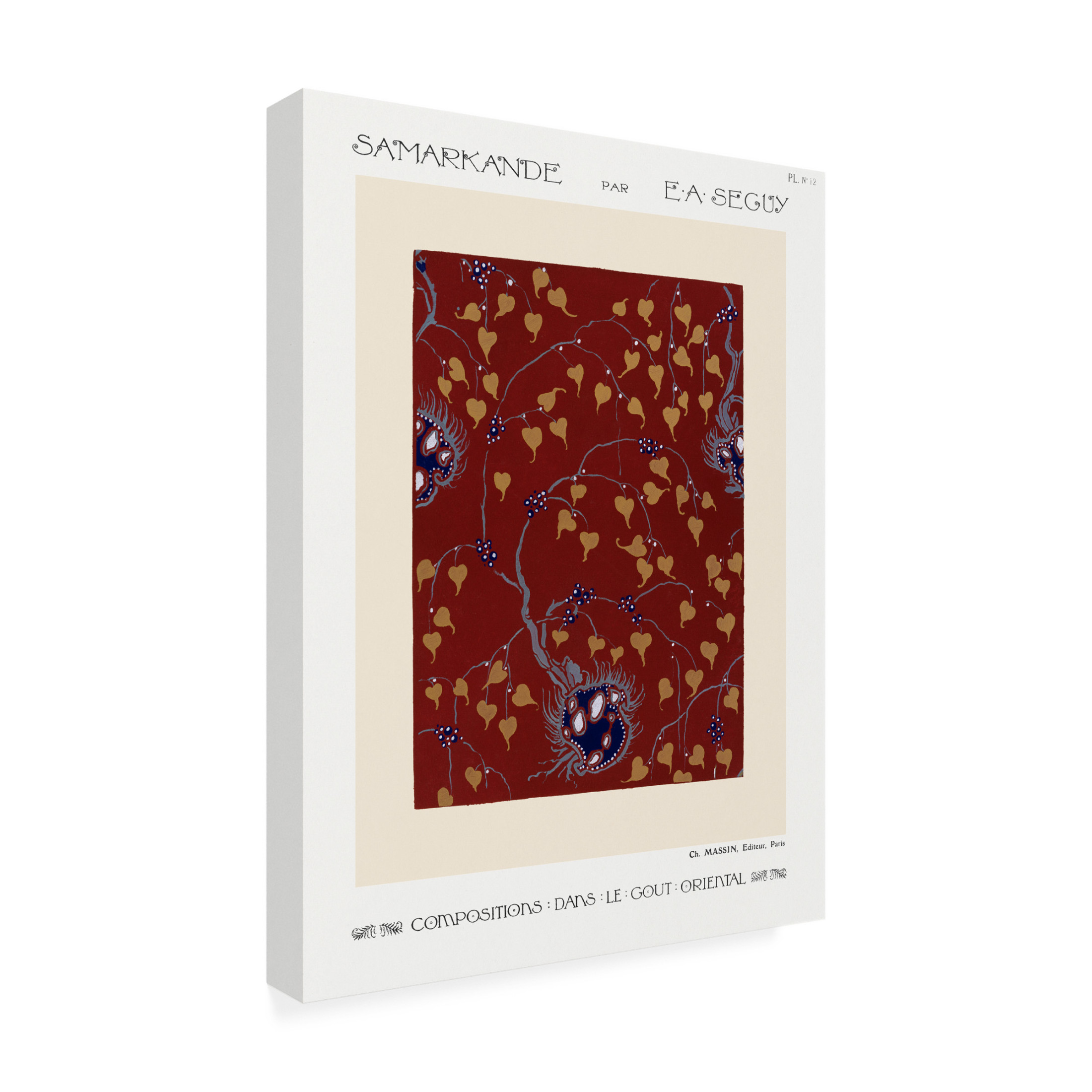 Trademark Fine Art Pictufy Samarkande 12 Canvas Wall Art