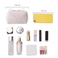 thumbnail image 3 of Neceser cosmético para mujer, caja de maquillaje portátil para regalos navideños (caqui) JShteea Cuidado Belleza, 3 of 8