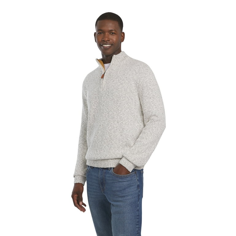 トップス SAPEur 24AW SNVG  PATTERN SWEATSETUP Chaps men's Mockneck Quarter Zip Sweater - Cotton Polyester