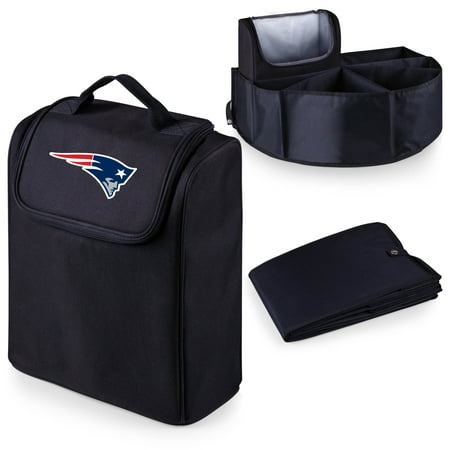 England Trunks - New England Patriots Trunk Boss Organizer with Cooler - Black - No Size