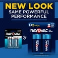thumbnail image 6 of Rayovac High Energy D Batteries (2 Pack), Alkaline D Cell Batteries, 6 of 7