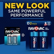 Rayovac High Energy D Batteries (4 Pack), Alkaline D Cell Batteries