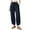 Navy, variant on XuJwPNcy Womens Wide Leg Harem Pants Casual Loose Stretchy Waist Palazzo Trouser Solid Color Comfy Lounge Baggy Sweatpants with Pockets