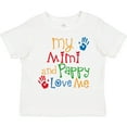 thumbnail image 3 of Inktastic Mimi and Pappy Love Me Boys or Girls Toddler T-Shirt, 3 of 5