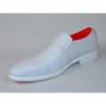 thumbnail image 3 of Men's Shoes The Cuban L TAYNO Leather Cap Toe Loafer White, 3 of 8