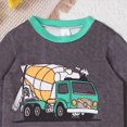 thumbnail image 6 of TOWED22 Kids Toddler Girl Clothes Print Sweatshirt Flared Pants 2Pc Outfits Set Infant Fall Winter Outfits Size:1-2 Y,Color:Grey, 6 of 9