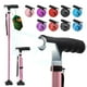 thumbnail image 1 of Bastón BeneCane para mujer, plegable, con dos luces LED, base estable, ligero y ajustable, color rosa, 1 of 5