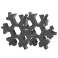 thumbnail image 2 of 2pcs 19‑In-1 Snowflake Shape Flat Cross Head Screwdriver Snowflake Wrench ToolBlack, 2 of 14