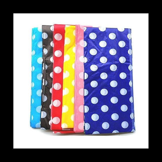 6 Piezas de Mantel de PláStico de Colores Surtidos, Cubierta de Mesa Rectangular, DecoracióN de Mesa de Fiesta para Suministros de Cocina de Picnic para Fiestas