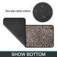 thumbnail image 6 of Black and Tan Leopard Print Kitchen Rugs Sets Of 2,Anti Fatigue Kitchen Mat Rugs Non Slip Washable,Decorative Kitchen Floor Mats for Kitchen,Sink,Laundry,17"X30"+17"X47", 6 of 7