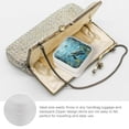 thumbnail image 3 of Autua Turtle Fish Seaweed Jewelry Storage Artifacts Box for Necklace, Ring, Earring - Travel Size Organizer White, 3 of 5
