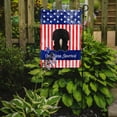 thumbnail image 2 of Carolines Treasures BB3102GF Patriotic USA Pekingnese Black Garden Size Flag, 2 of 2