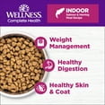 thumbnail image 2 of Wellness Complete Health Natural Grain Free Salmon & Herring Indoor Dry Cat Food, 5.5 Pound Bag, 2 of 8