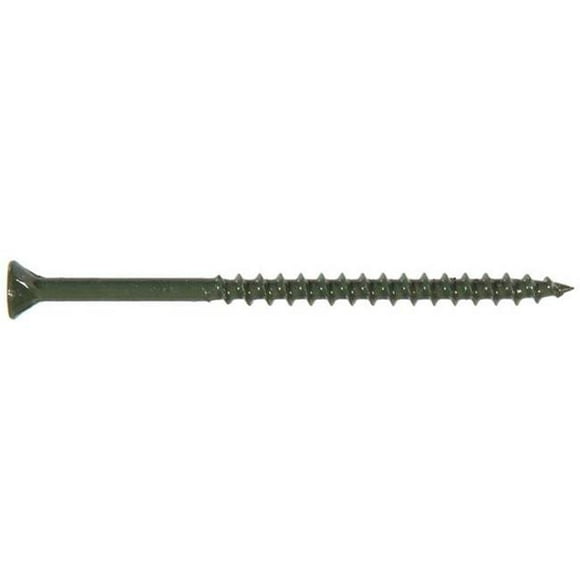 Hillman Group 48709 Deck Plus Star-Drive Green Deck Screws - 8 x 2 in.