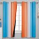 thumbnail image 2 of Cortinas Estelar Textiler Degradé Naranja y Azul 160x160 cm 2 Paneles, 2 of 9