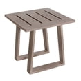 thumbnail image 2 of Aruba Aluminum Frame End Table in Handpainted Taupe, 2 of 2