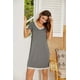 thumbnail image 4 of Bata de lactancia 3 en 1 para parto/trabajo/lactancia, camisón de maternidad para mujer, bata de hospital con cremallera, ropa de dormir para amamantar ER, 4 of 5