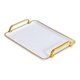 thumbnail image 2 of AMLESO Serving Tray Stylish Fruit Snack Plate for Restaurant Serving Drinks Bedroom 31cm Smooth Handle, 2 of 8