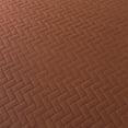 thumbnail image 6 of JML Quilt Set 3 Piece Microfiber Coverlet Shams Set, Soft Lightweight King, Brown, 6 of 6