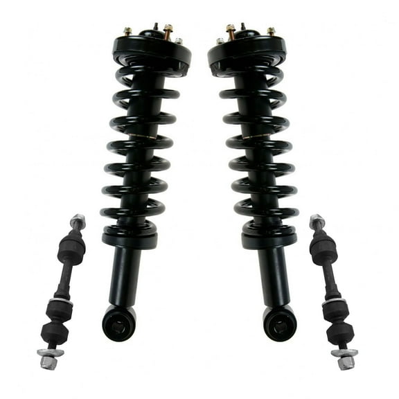 Front Suspension Kit Strut & Spring Assemblies with Sway Links for F150 Mark LT SCA65403 Fits select: 2005-2008 FORD F150, 2006-2008 LINCOLN MARK LT