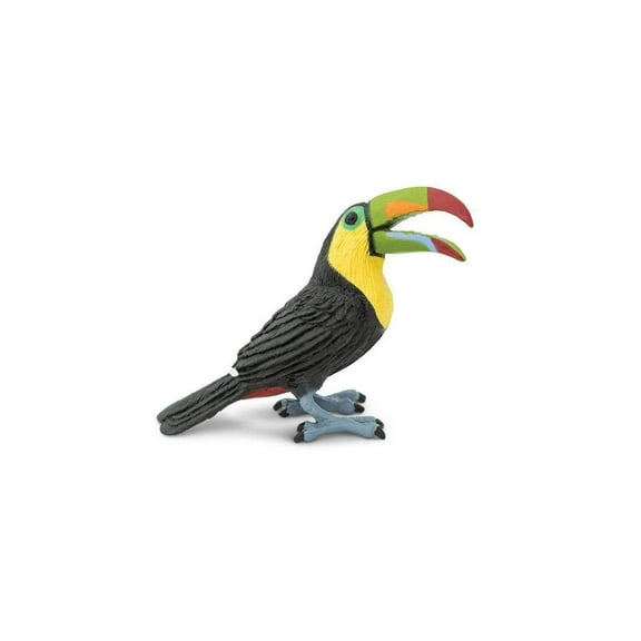 Safari Ltd. Toucan Figurine - Lifelike 2.75" Model Figure - Educational Toy for Boys, Girls, and Kids Ages 3 