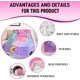 thumbnail image 5 of LHSHID Bonus Daughter Gifts Blanket Gift for Bonus Daughter Stepdaughter Gifts from Stepmom Bonus Daughter Gifts from Stepmom Bonus Daughter Birthday Gifts for Stepdaughter Throw Blanket 30x40in, 5 of 6