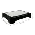 thumbnail image 2 of BRIGHTFUFU Mobility Step Platform for Seniors Durable Rectangular Plastic Stool Black 1Pcs, 2 of 8
