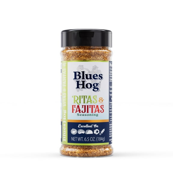 Blues Hog Ritas & Fajitas Seasoning, Gluten-Free, 6.5 oz