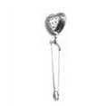 thumbnail image 1 of PEONAVET Tea Strainer Heart ShapePractical Snap Stainless Steel Mesh Tea Ball Infuser Tea Strainer, 1 of 2
