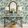 thumbnail image 6 of S4Sassy Tropical Leaves Wallpaper - Green Wall Covering, 25" X 120" Self-Adhesive Plain Vinyl Wallpaper, Decorative Wallwrap, Easy Diy Wall Covering For Bedroom, Living Room, Living Space, 6 of 6