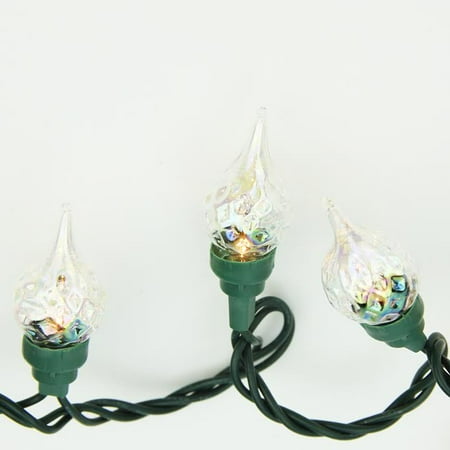 set of 35 clear facted flame tip glass bulb c5 christmas set of 35 clear facted flame tip glass bulb c5 christmas