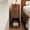 walnut, variant on Narrow Walnut Nightstand Set of 2, Small Bedside Table with Arched Drawer, Slim Wood Night Stand, Mid Century Modern End Table, Walunt