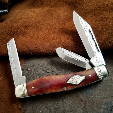 Rough Ryder Knives Rough Ryder Heavy Forge Stockman Folding Knife RR1977