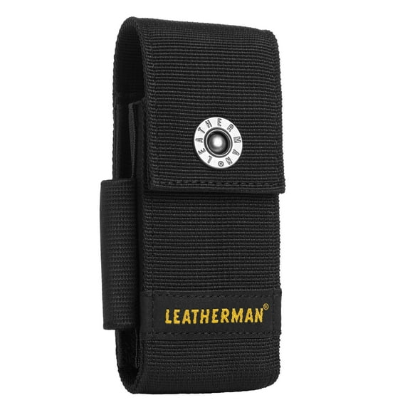 LEATHERMAN, Premium Nylon Snap Sheath with Pockets Fits 4.5" Multitools, Large