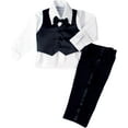 thumbnail image 4 of Spring Notion Boys' Classic Fit Tuxedo Set Black, 4 of 4