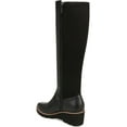 thumbnail image 3 of Vionic Women's Ashland Knee High Wedge Boot Black Wide Calf Leather 7M, 3 of 5