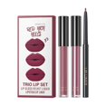 thumbnail image 1 of Mattes Lip Gloss Trios Set Non Sticky Non Fading Moisturizing And Nourishing With Precise Lip Liner 3ml, 1 of 6