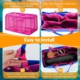 thumbnail image 3 of PADUKU Organizer Inserts for Bogg Bag Accessories - Lightweight Mesh Divider Pouch for Easy Organization, Perfect for the X Large Bogg Bags and Beach Totes, 3 of 7
