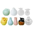 thumbnail image 1 of Clearance! Vase Magnets Ceramic Vase Refrigerator Magnets 3D Ceramic Flower Vase Cute Plant Vase Fridge Magnets Kitchen Decoration, 1 of 9