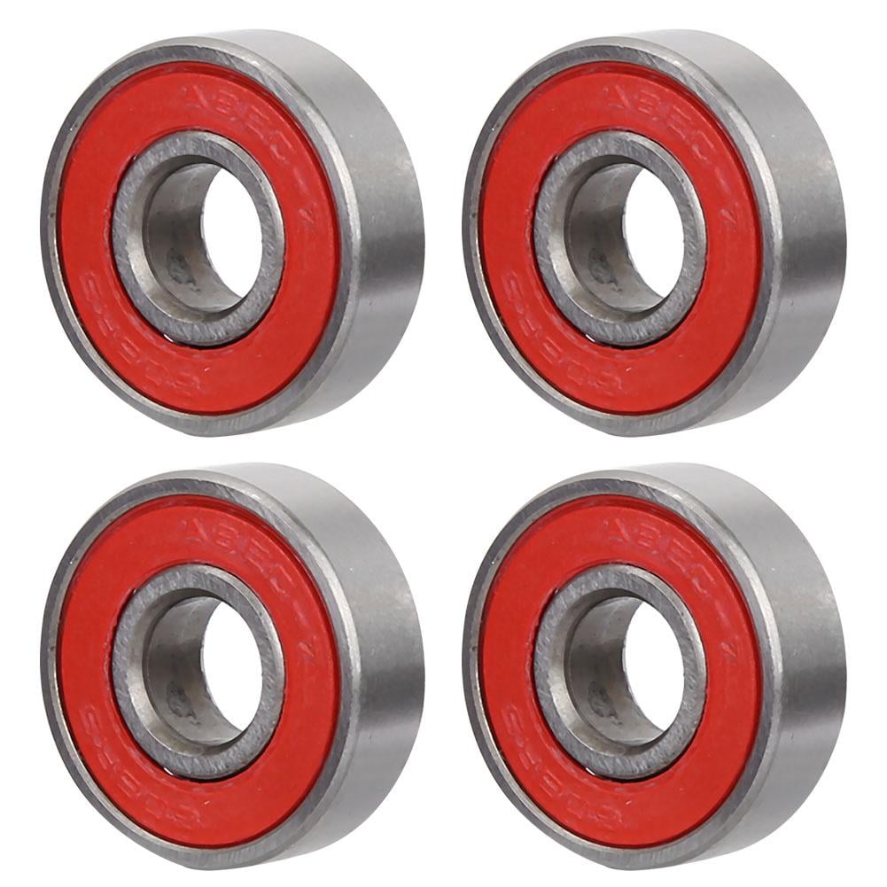 Greensen 8 Pcs Skateboard Scooter 608 Ball Bearing Miniature Skate
