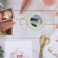 thumbnail image 6 of 3drose, Iceland, Hvita River, Gullfoss Waterfall, Rainbow - Eu14 Pso0008 - Paul Souders, Circle Porcelain Ornament, 6 of 7