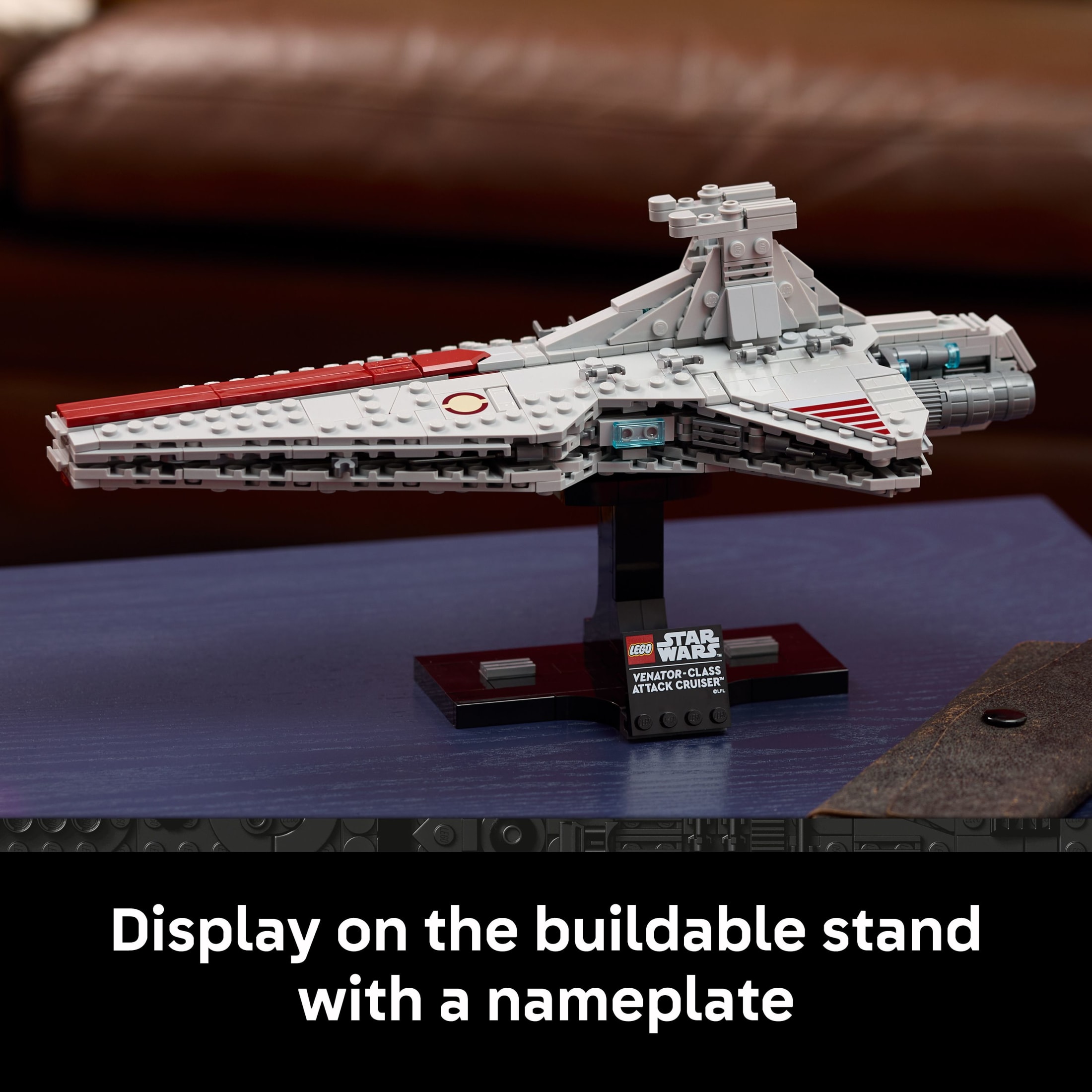 LEGO Star Wars Crucero de ataque clase Venator, set de construcción para adultos, hombres y mujeres, mayores de 18 años - coleccionable de película y decoración para oficina, dormitorio o estantería - idea de regalo para cumpleaños - 75441 6