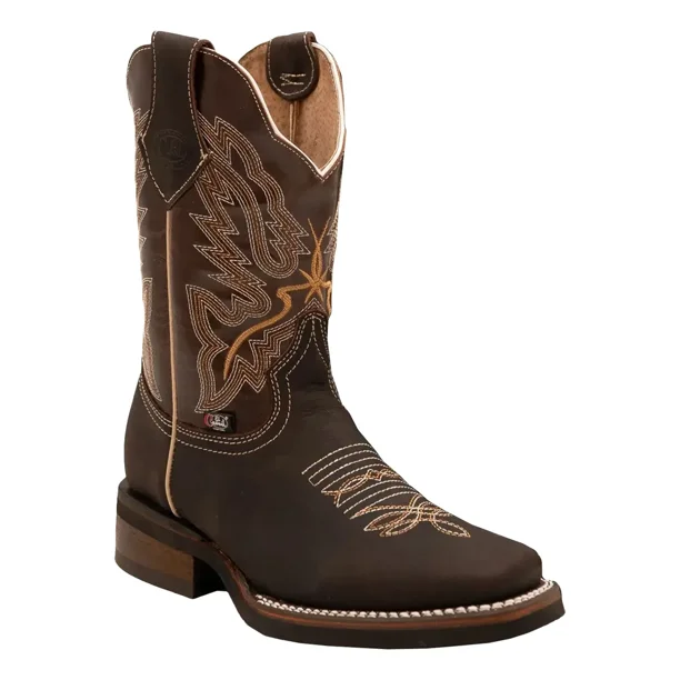 Bota Rodeo El Carril Vaquera Hombre 100% Piel Res