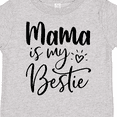 thumbnail image 4 of Inktastic Mama is My Bestie Boys or Girls Toddler T-Shirt, 4 of 5