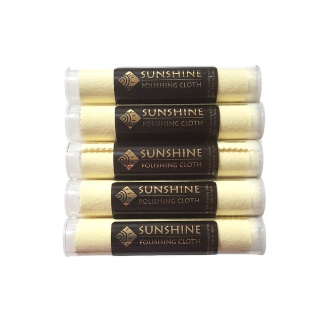 Paños de pulido Sunshine Jewelry Cleaner Silver Gold Copper