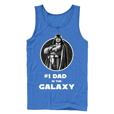 Star Wars Men's Darth Vader Best Dad Tank Top (Best Running Tank Tops Mens)