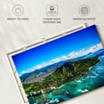 thumbnail image 6 of Elephant Stock Diamond Head View Wall Art - Horizontal Canvas Wall Art - Living Room Wall Decor - Places Canvas - Teal And Green Decor - 51" x 34", 6 of 8