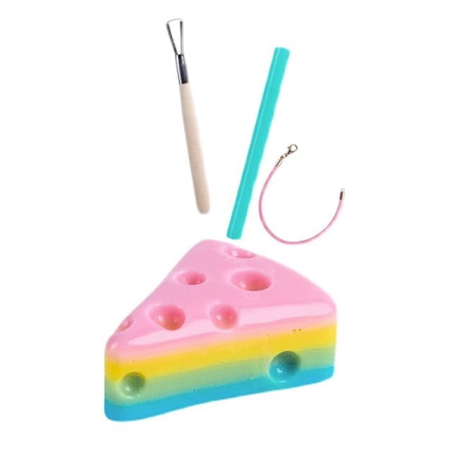 4-in-1 Excavation Dig Kit For Kids, Rainbow Cheese Soap Bar New T1